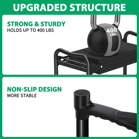 TomCare kneeler showing side tool pouches for quick access to tools.