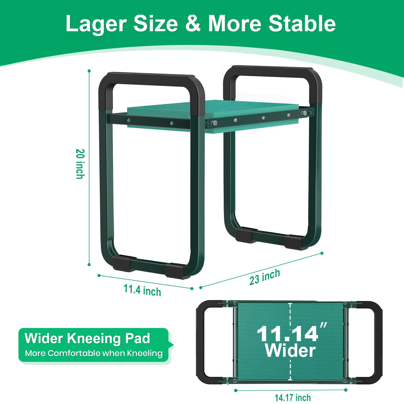 TomCare garden kneeler stability frame keeps you steady