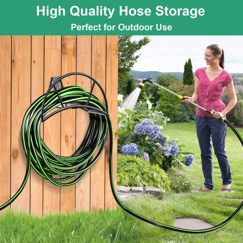 TomCare space-saving design clears floor space in yard or garage.