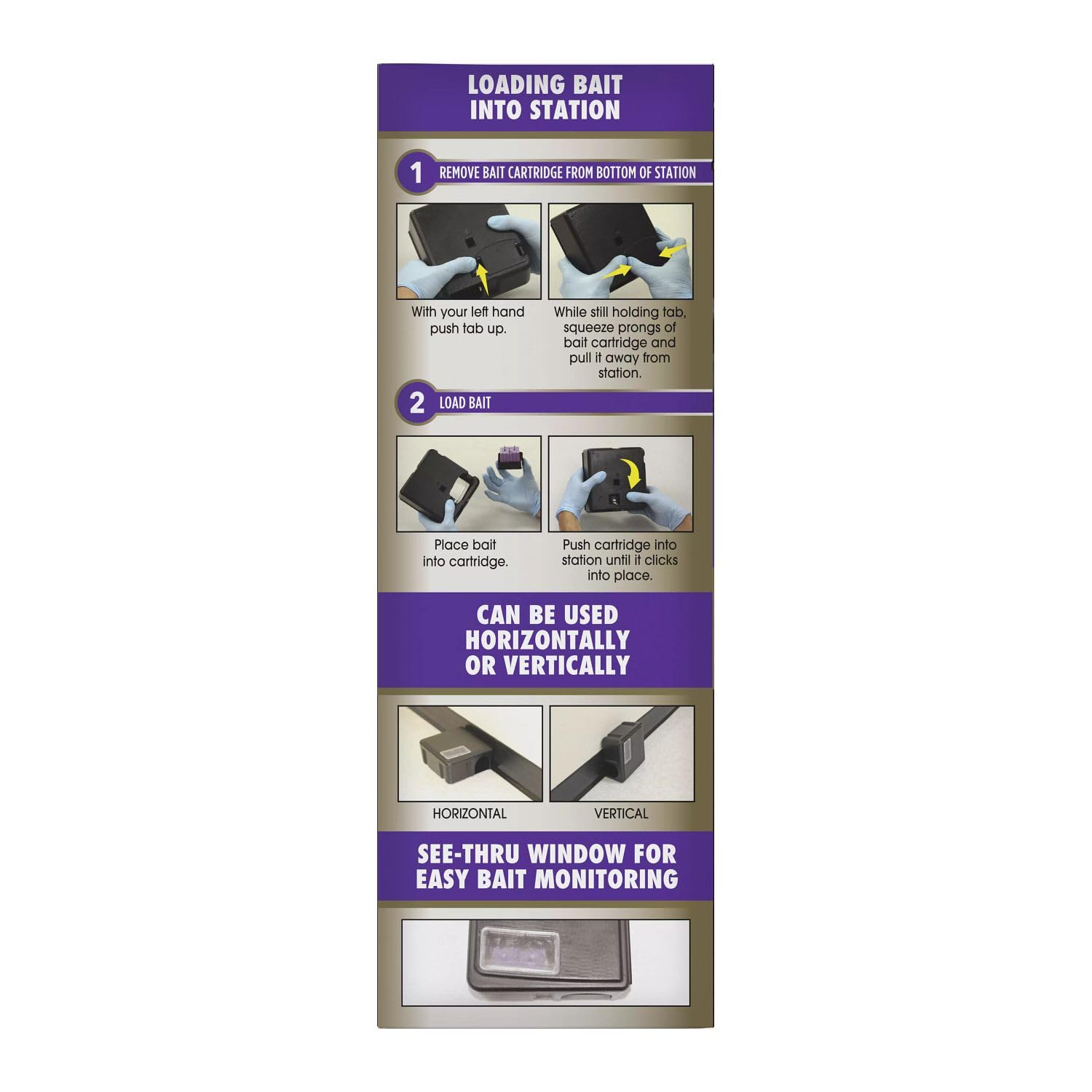 Tomcat Advanced tamper-resistant station helps safe family-friendly rodent management