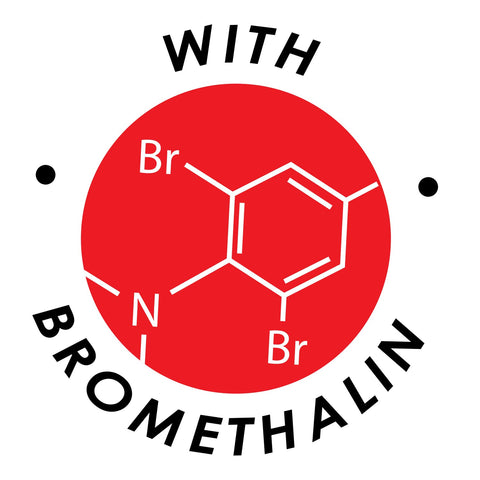 Tomcat Bromethalin Place Pacs ready-to-use label confirms ease.