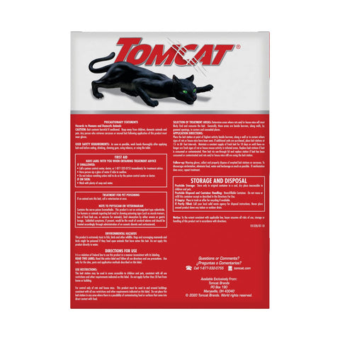 Weather-resistant disposable station for indoor and outdoor use by Tomcat