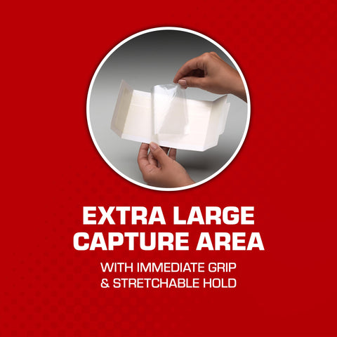 Tomcat Glue Board flat-or-covered versatility fits different spaces and layouts.