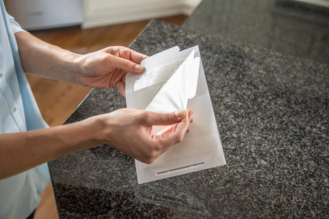 Tomcat Glue Boards used flat or covered for flexible trapping options.