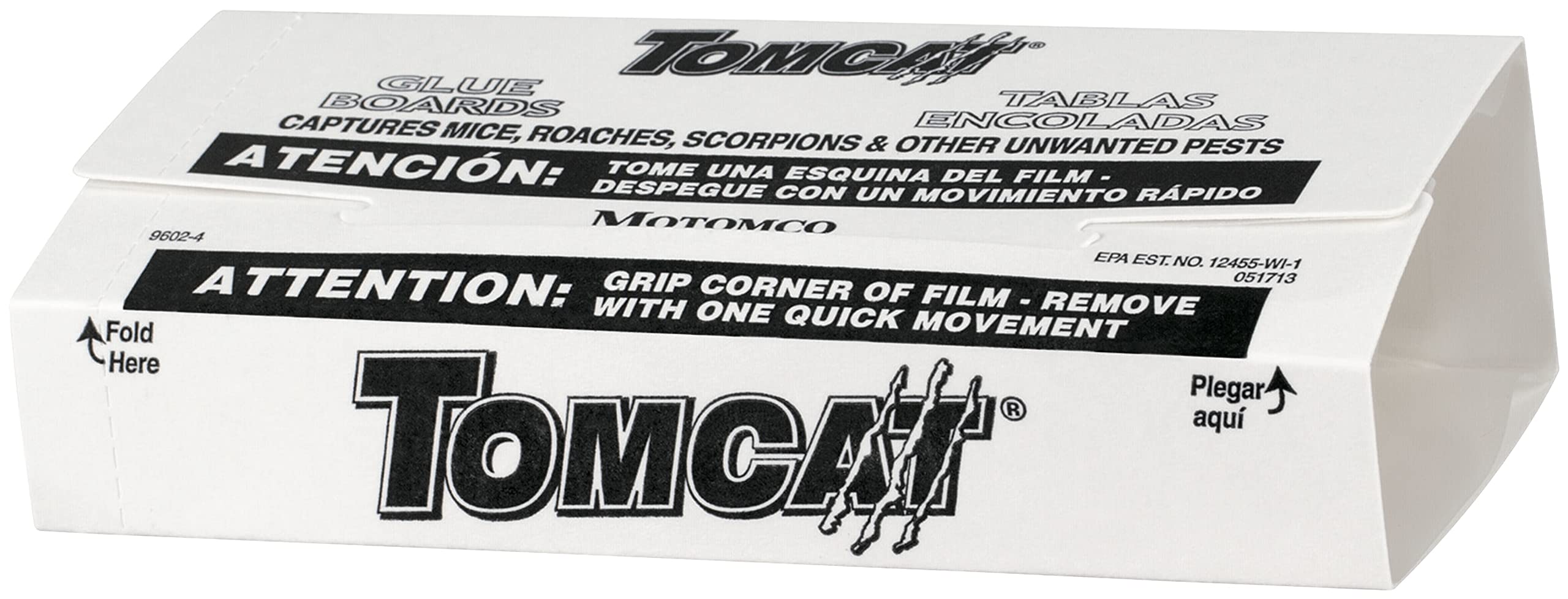 Tomcat glue boards ideal for indoor and entry-point areas.