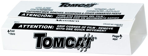 Tomcat Glue Boards ready to use for pesticide-free pest control.