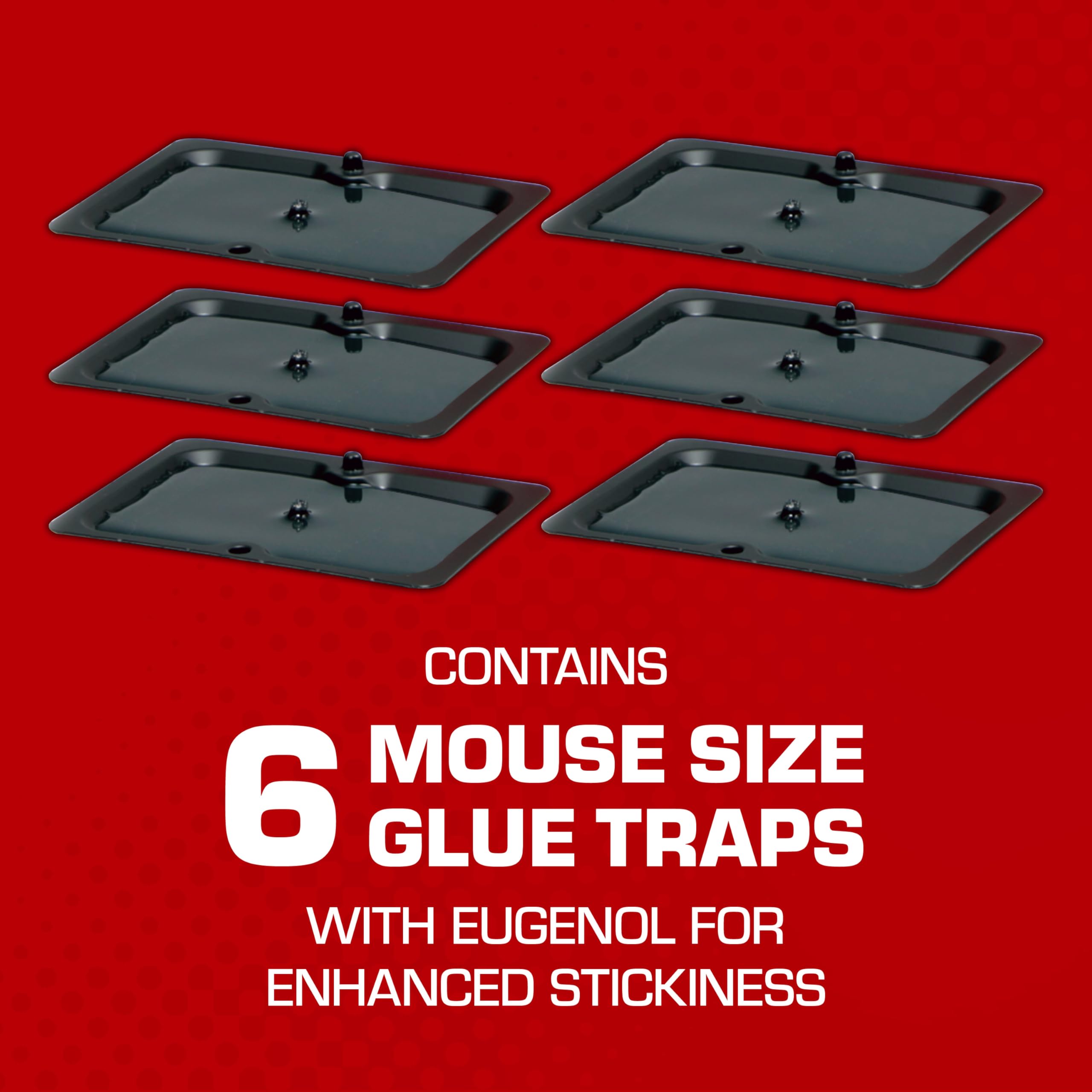 Tomcat Glue Traps placed along kitchen wall for high-traffic pest capture