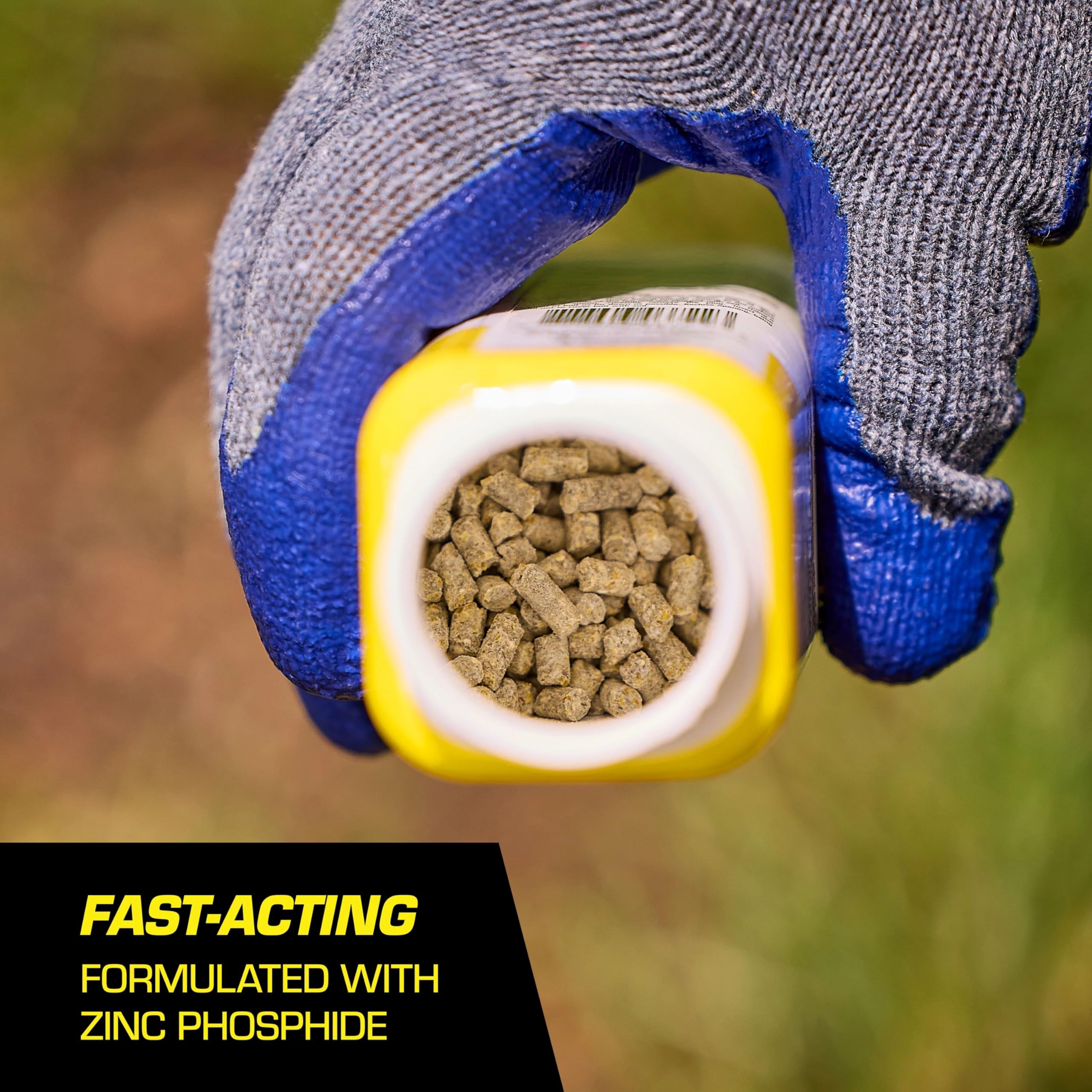 Tomcat Mole & Gopher Bait label directions support safe use.