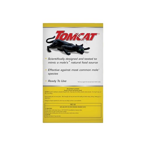 Tomcat Mole Killerₐ note about North Carolina star-nosed mole caution