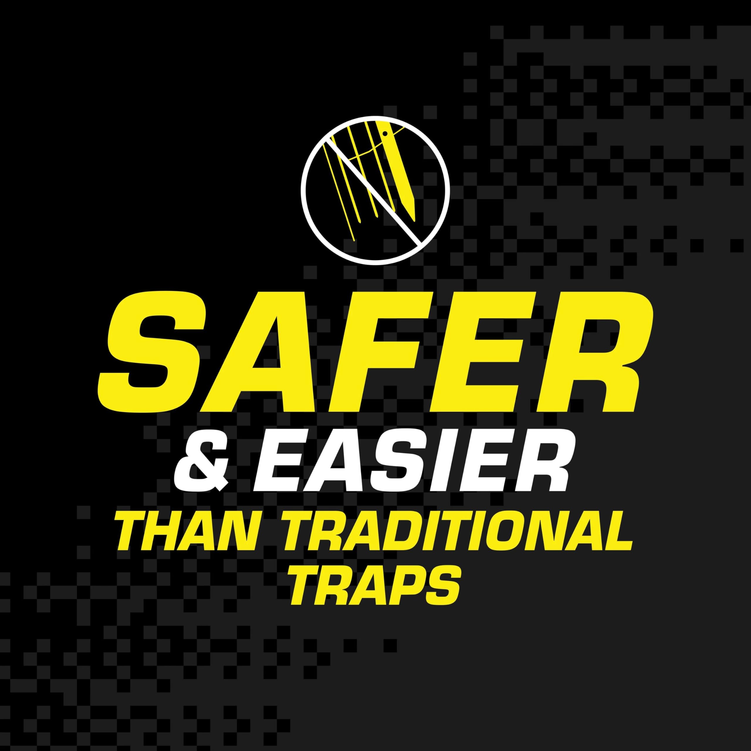Tomcat Mole Trap quick setup reduces handling and effort.