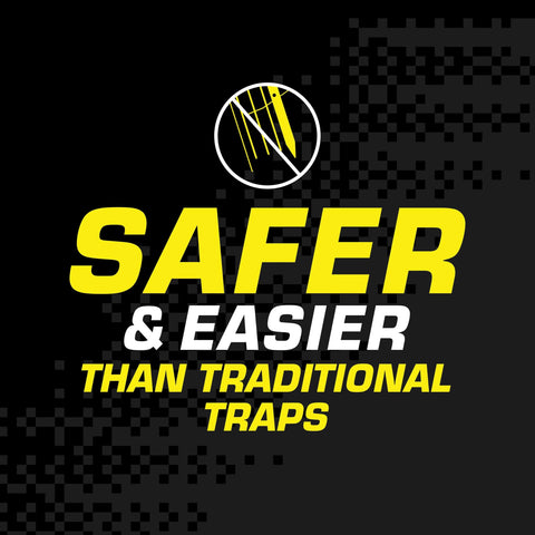 Tomcat Mole Trap quick setup reduces handling and effort.