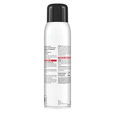 Tomcat Rodent Repellent applied at entry points around doors and windows.