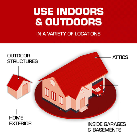 Rigid heavy-duty plastic construction for long-lasting performance in busy homes.