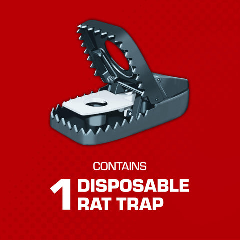 Tomcat Secure-Kill rat trap side view shows easy set and clean design