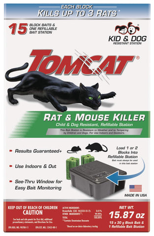 Tomcat see-through window detail highlights simple monitoring and timely refills.