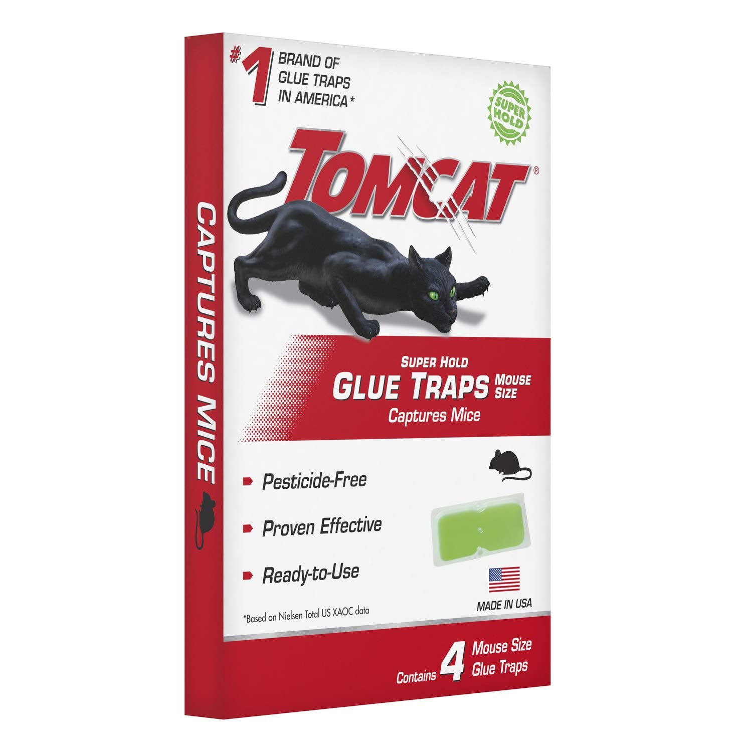 Tomcat trap ready-to-use straight from the box saves setup time