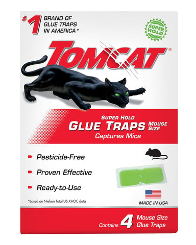 Tomcat traps in a home environment suitable for pest control.