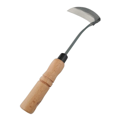 Tomerry Nejiri Kama handle detail shows comfortable grip and balance.