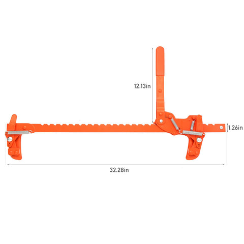 TOMESHA fence stretcher ratchet close-up demonstrates easy operation and precise tension control.