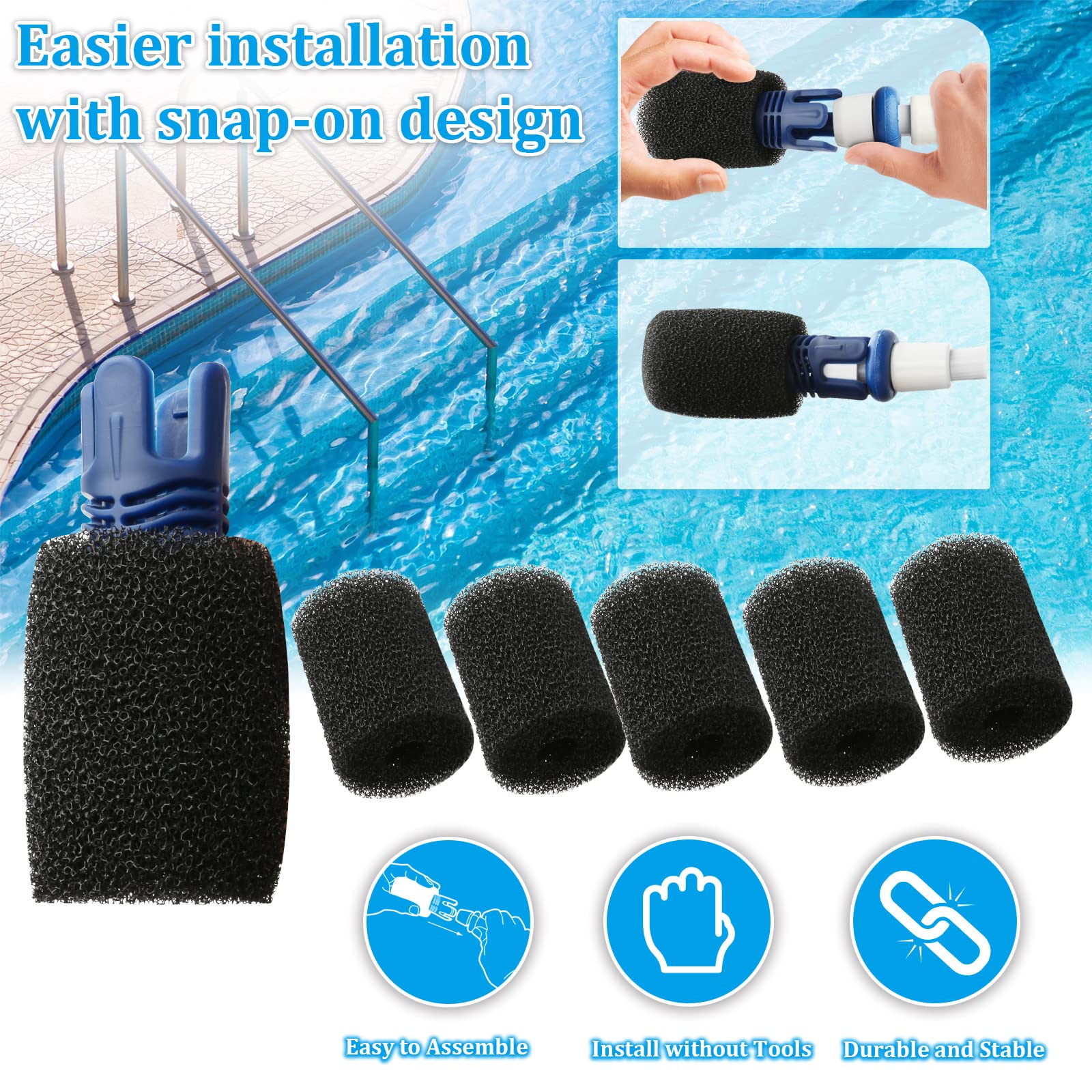 TOMLEND Tail Sweep Pro compatible with Polaris 280 380 360 and 180 cleaners.