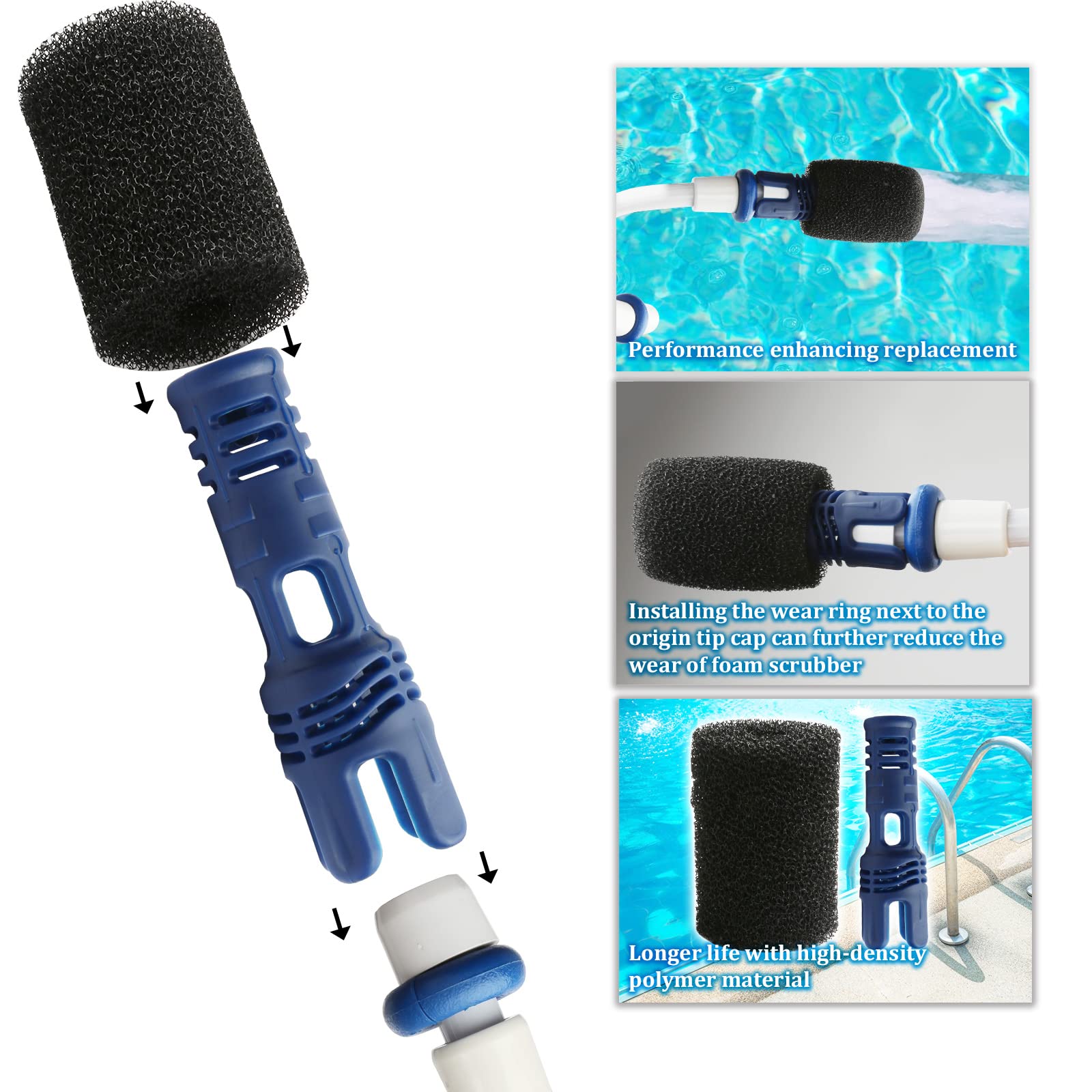 TOMLEND Tail Sweep Pro wear ring helps reduce scrubber wear.