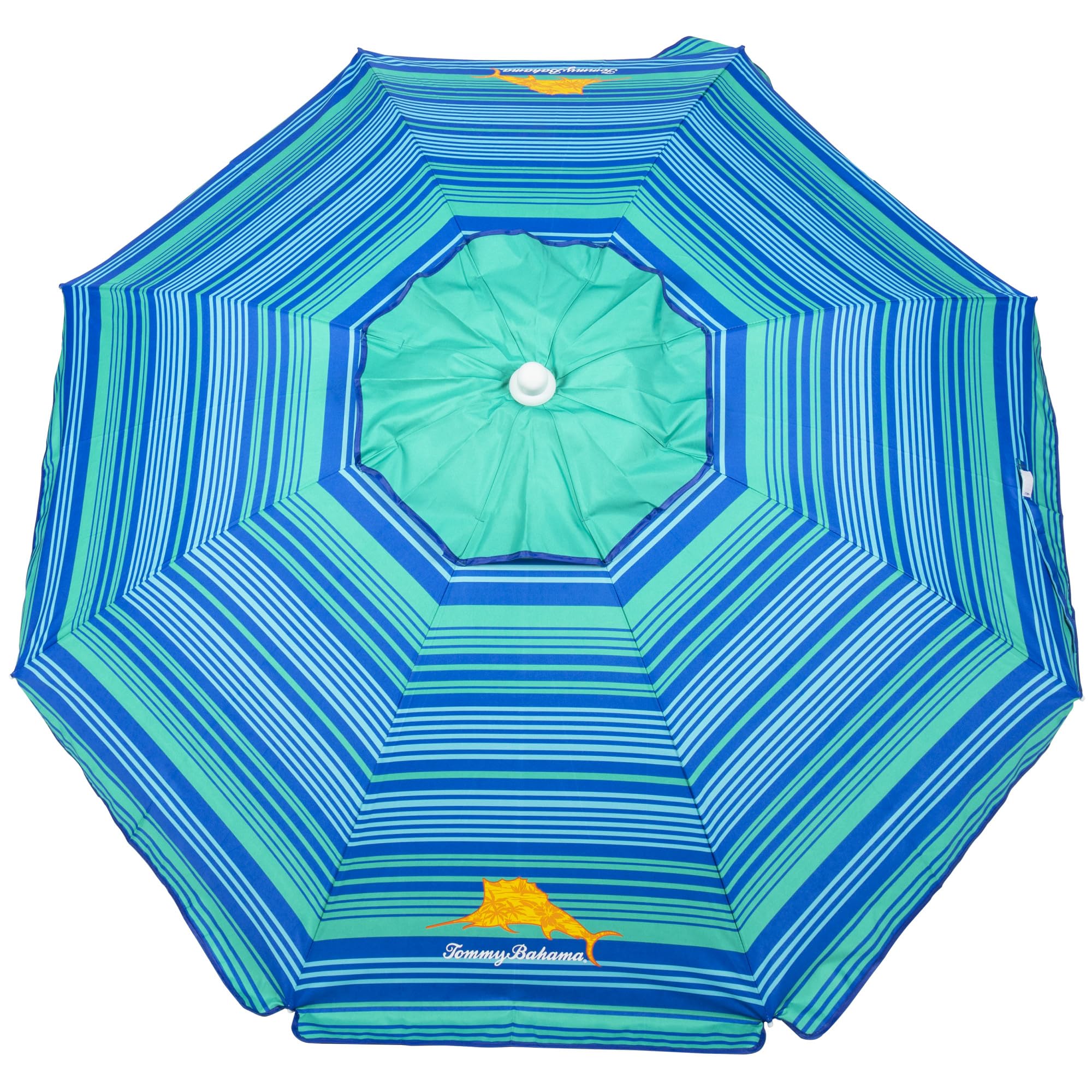 Tommy Bahama AnchorX base installed in sand offers reliable shade anchor