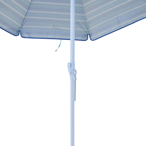 Tommy Bahama umbrella fits beach and patio outdoor spaces