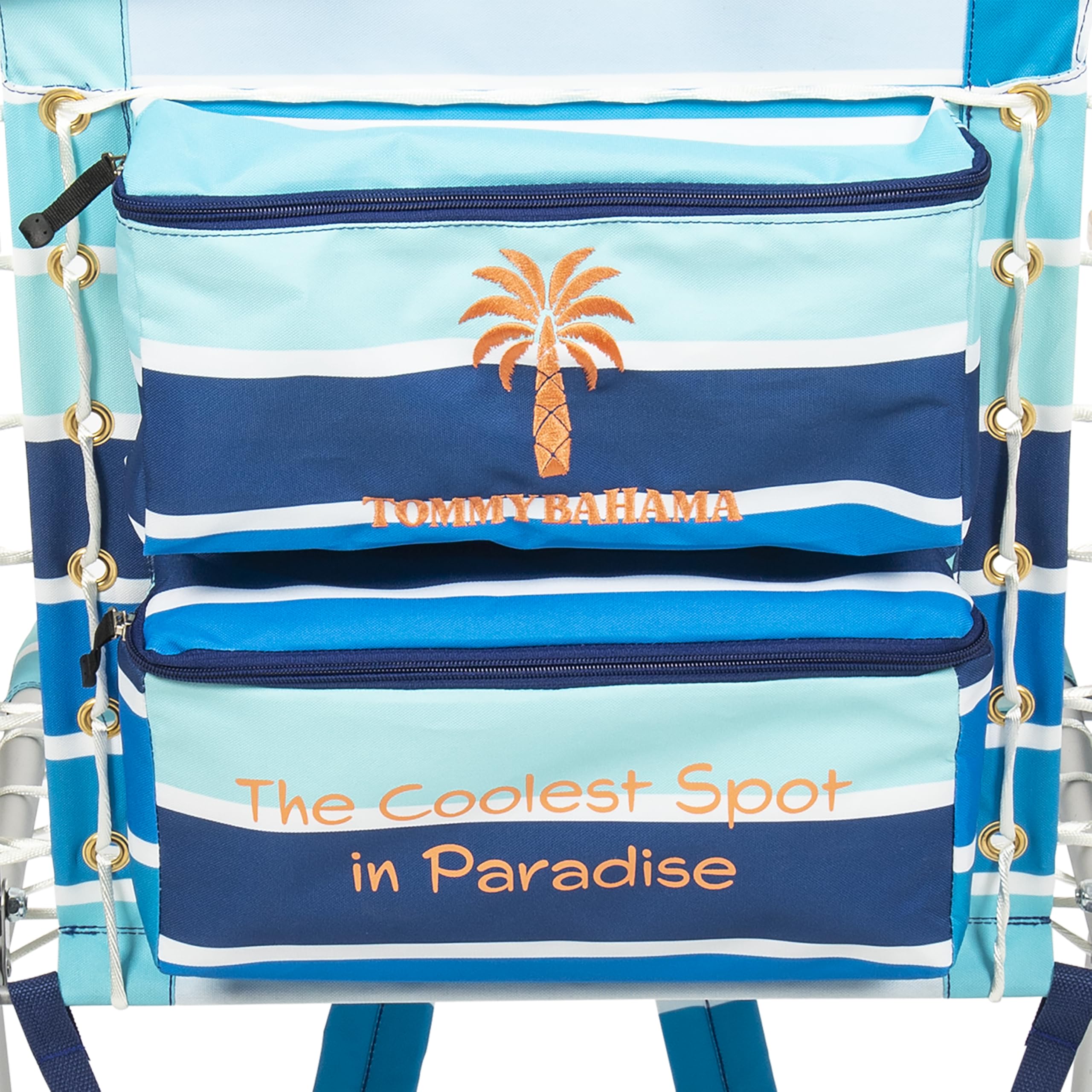 Tommy Bahama Hi-Boy two-pack chairs for shared outdoor seating