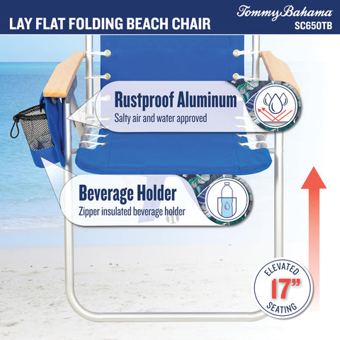 Tommy Bahama Hi-Boy extended height backrest for taller users