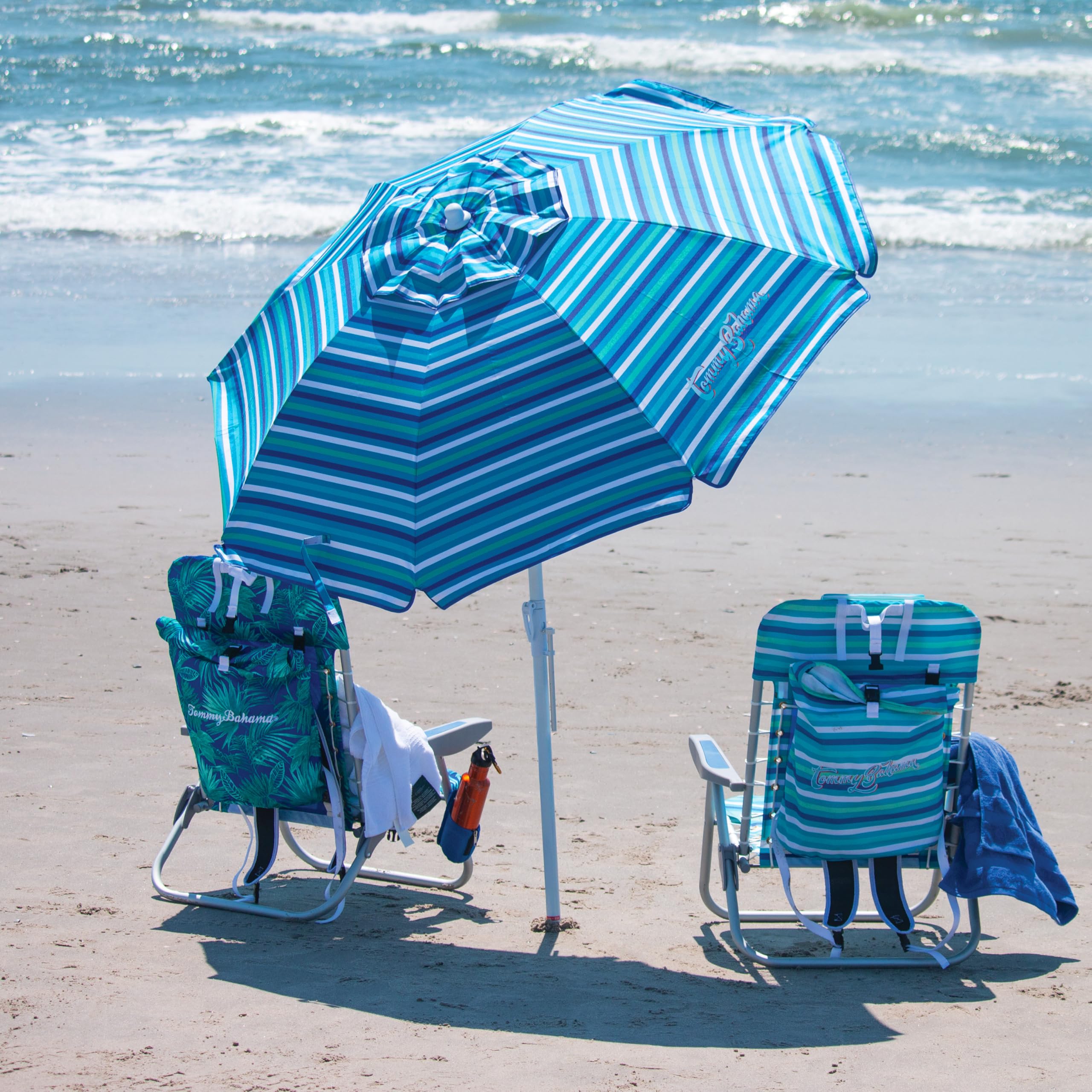 Tommy Bahama wind vent design promotes airflow for comfortable shade