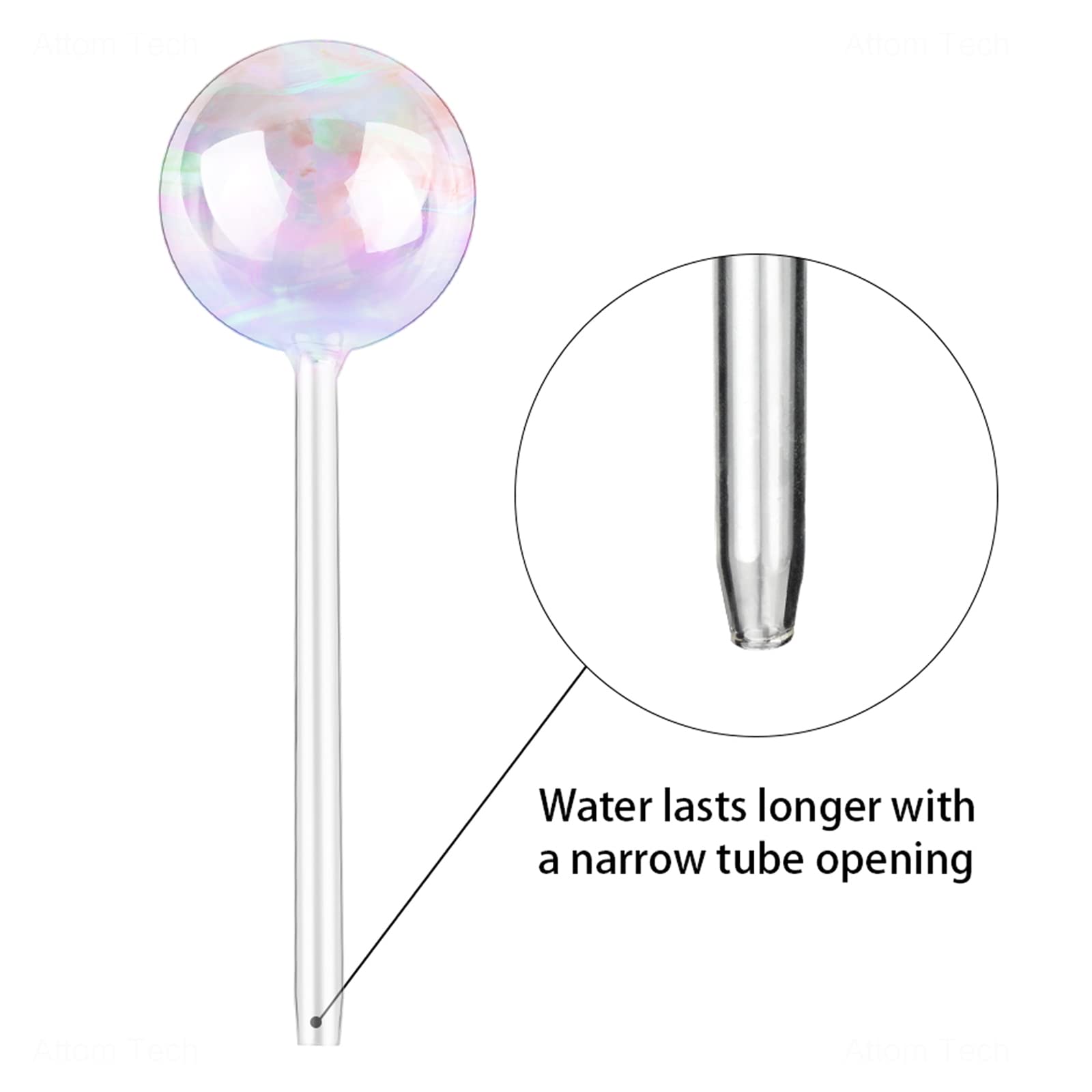 Tomorotec angled water-flow spike lets you control release rate.