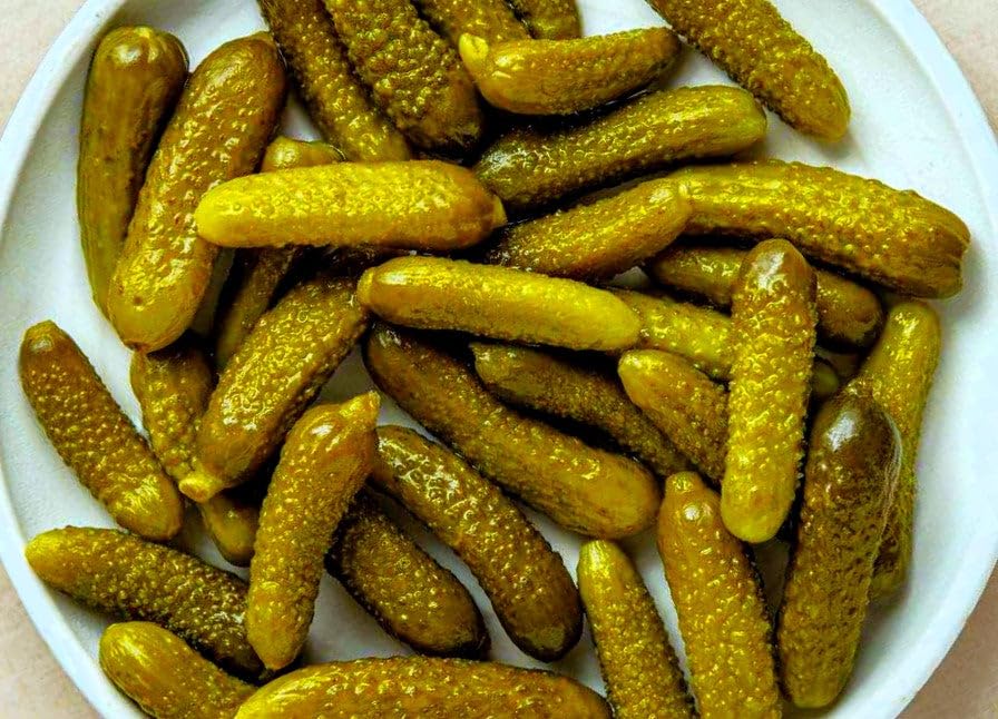 TomorrowSeeds Parisian Gherkin F1 versatile cucumbers for salads and snacks.