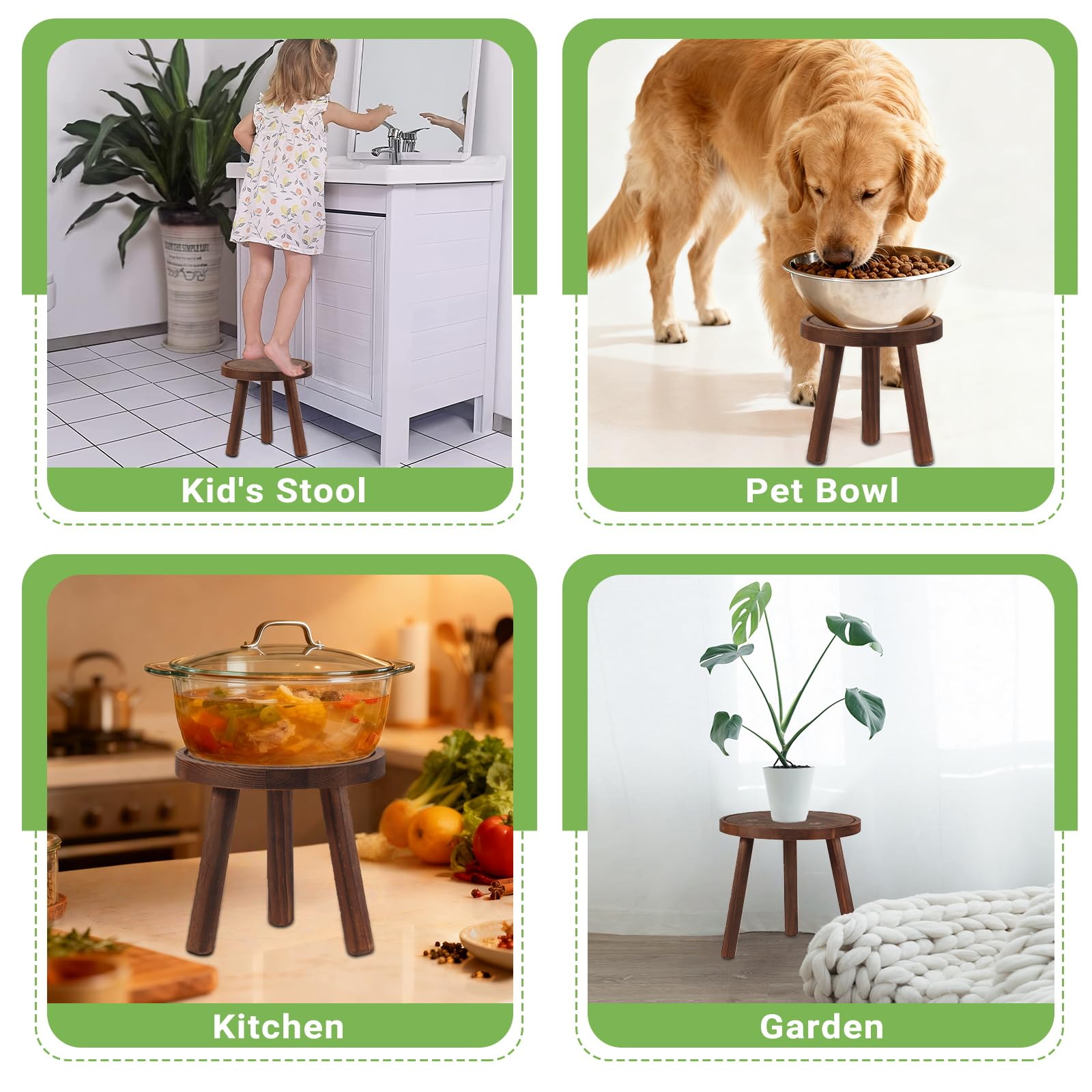 TOMSHUB indoor-outdoor friendly stands with moisture-resistant finish