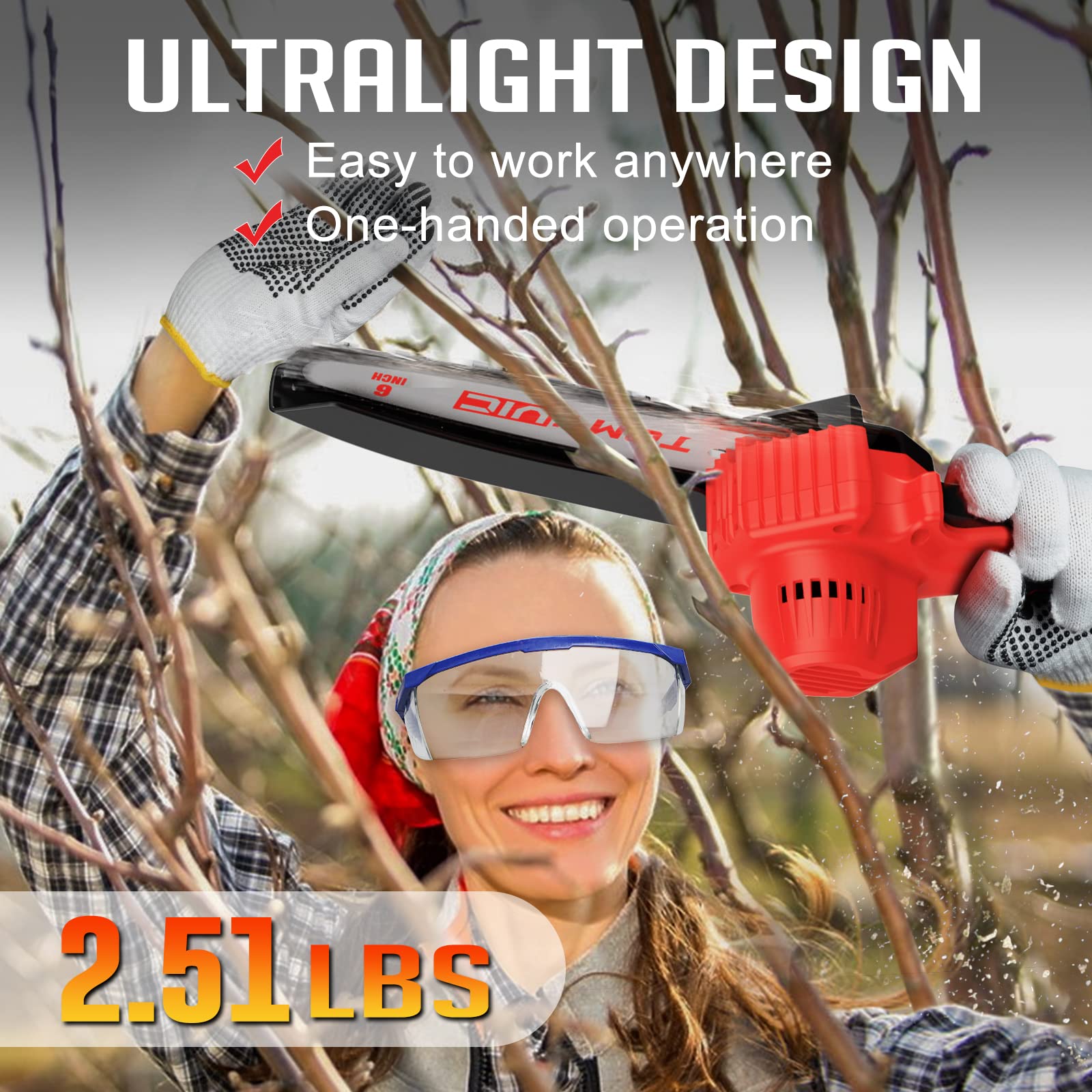 Tomyvic chainsaw safety gear for confident trimming