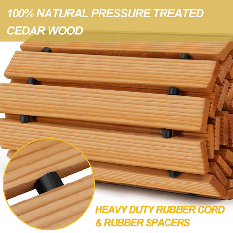 Tonahutu pathway rolled-up storage demonstrates easy portability.