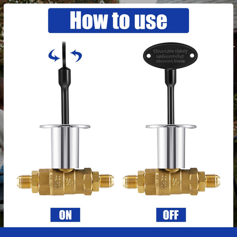 Tondiamo brass fireplace key for outdoor and indoor use, bright color for quick locating.