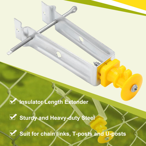 Tondiamo insulator durable steel and plastic construction for long-lasting performance.