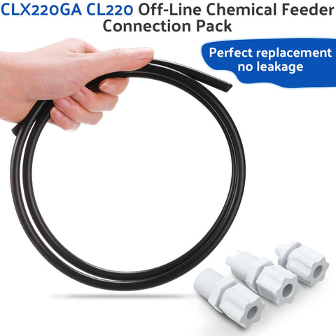 Tondiamo nuts and washers with saddle clamps support reliable feeder fittings.