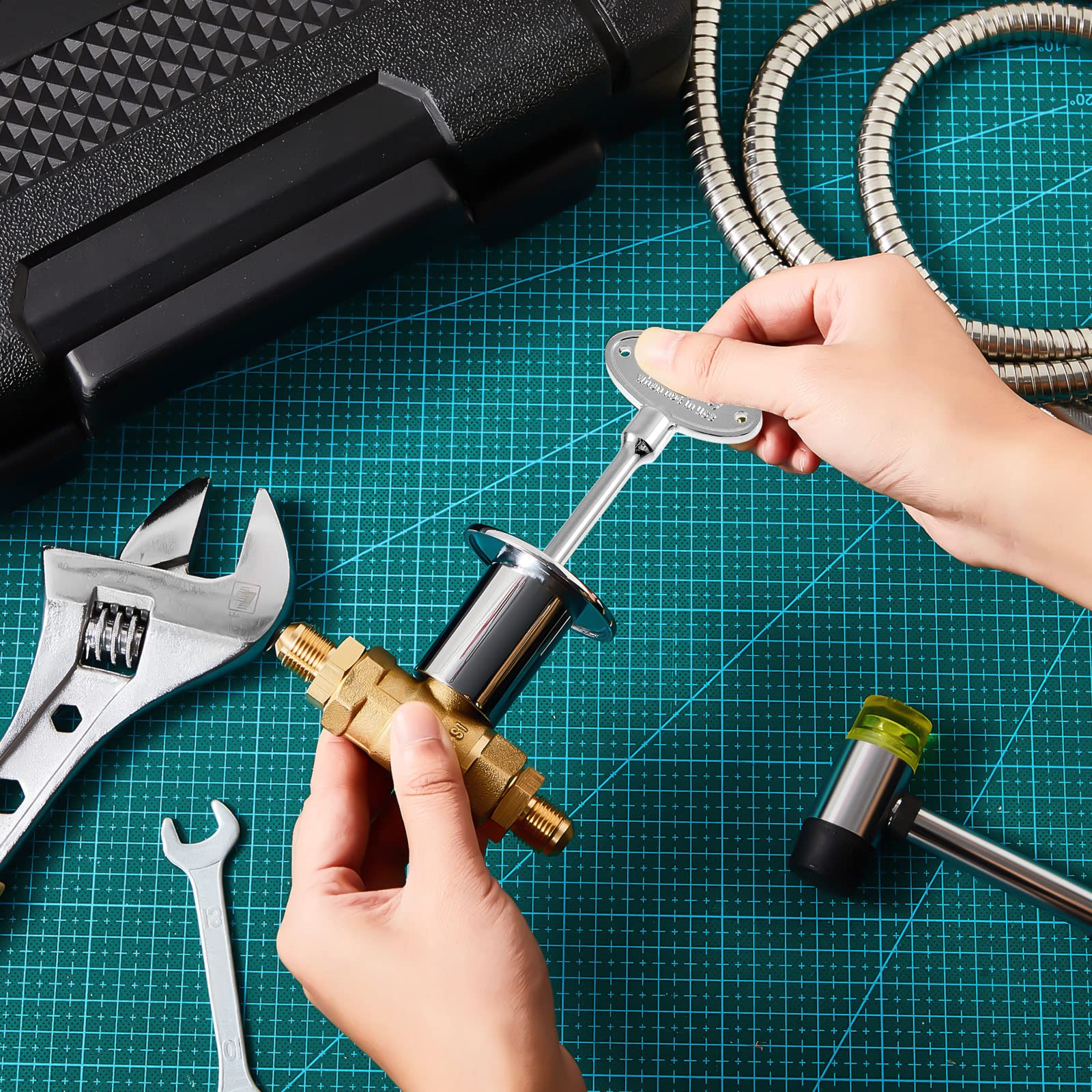 Tondiamo secure-fit gas valve key helps prevent loss and enhances reliability