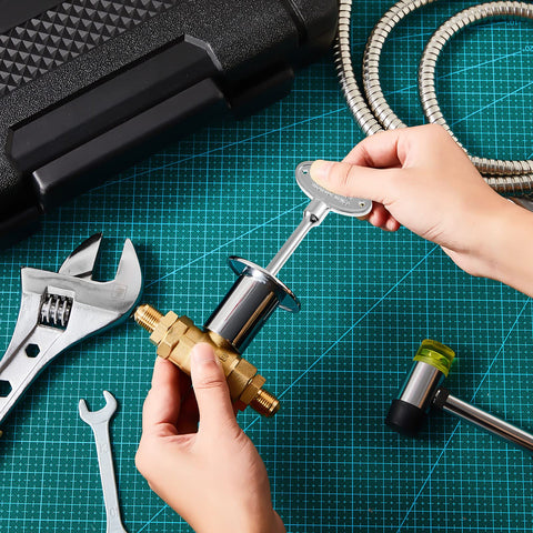 Tondiamo secure-fit gas valve key helps prevent loss and enhances reliability