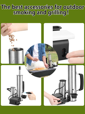 TONFUGLN gift-pack smoke-tube ideal for grill loving dads