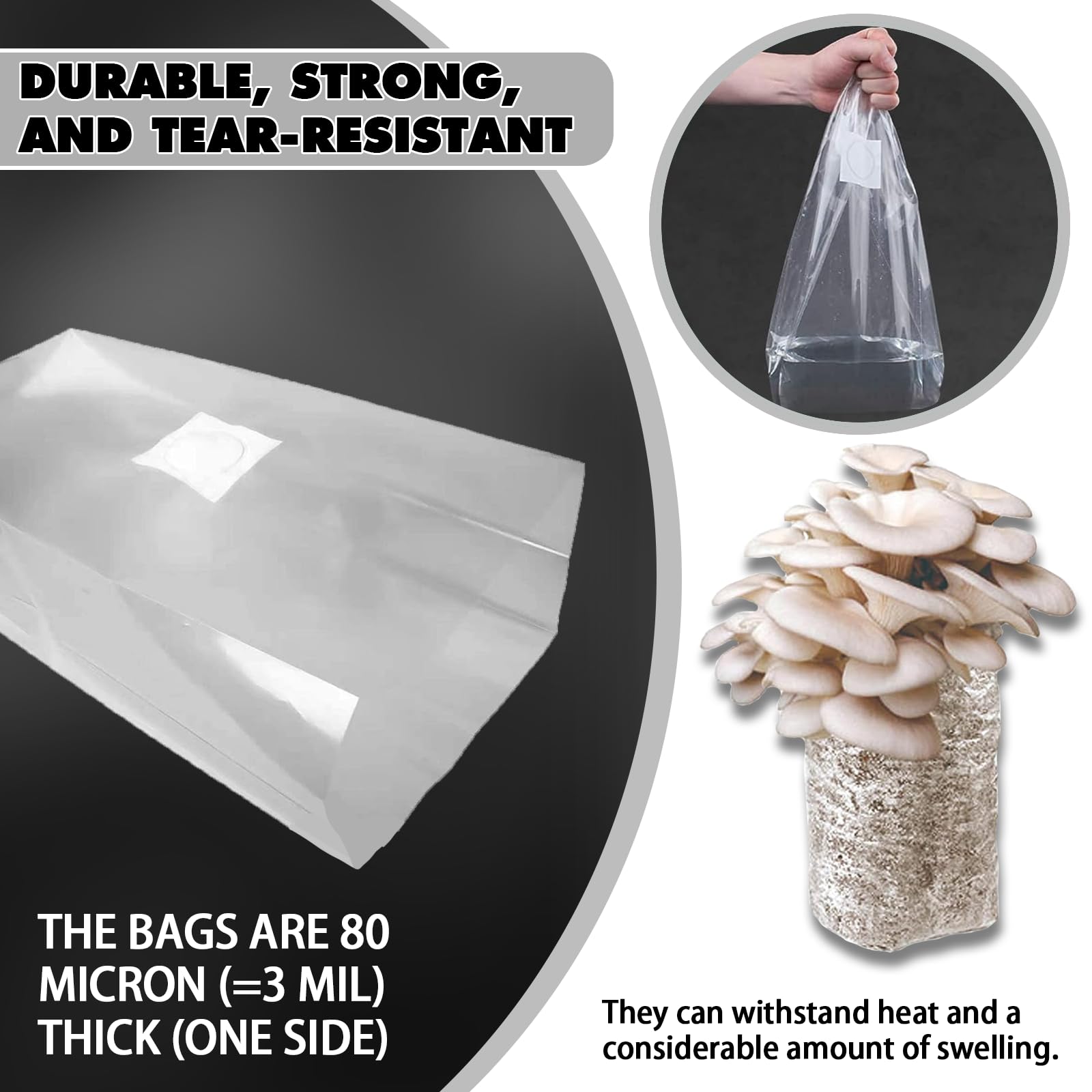 TonGass 80-micron bags deliver durability for multiple cycles.