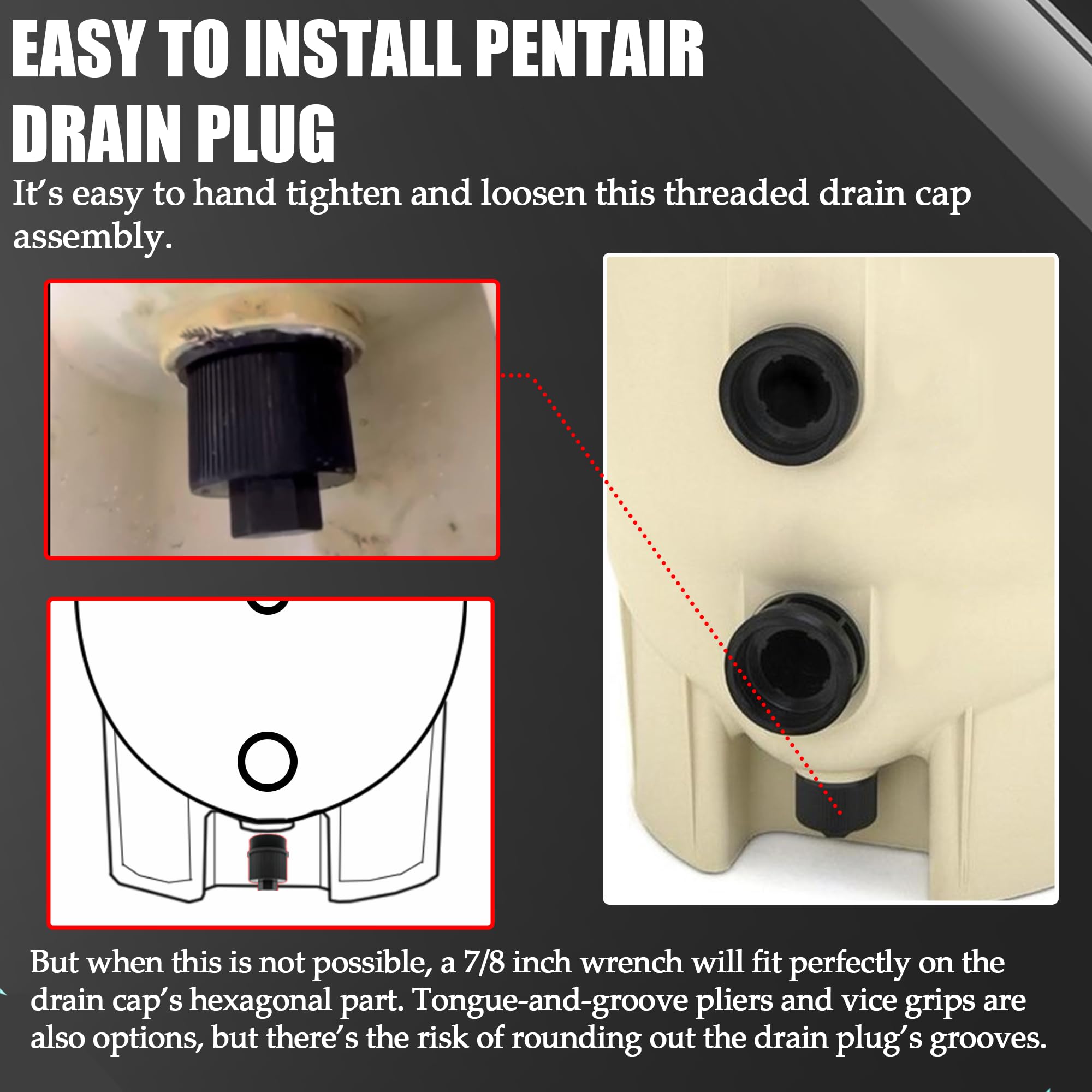 TonGass compatible with CCP240 CCP320 CCP420 CCP520 filters