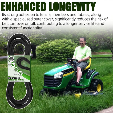 TonGass high durability lawn belt ready for frequent mowing use