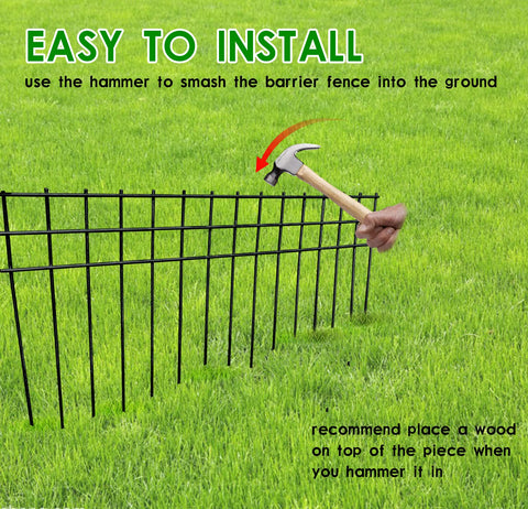 Tongmo 1-5 inch spike spacing blocks animal incursions at borders.