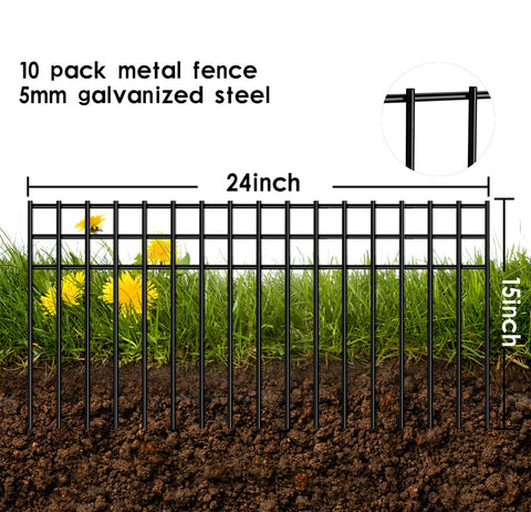 Tongmo flexible fencing fills gaps between fence and ground.