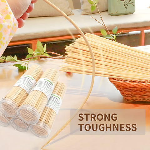 TONGYE 3mm diameter skewers provide sturdy support for foods