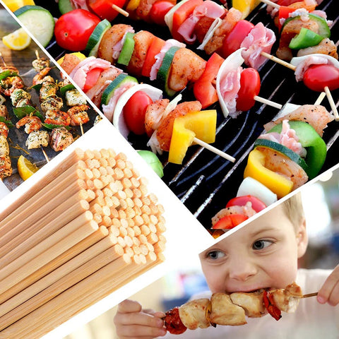 Eco-friendly Tongye bamboo skewers replace disposable plastics.