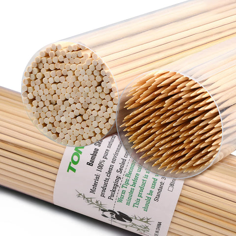 Tongye fruit kabobs 3mm diameter ensure sturdy skewering.