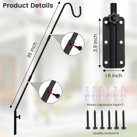 Tongyuyan 360 swivel hook enables versatile outdoor arrangement for lights